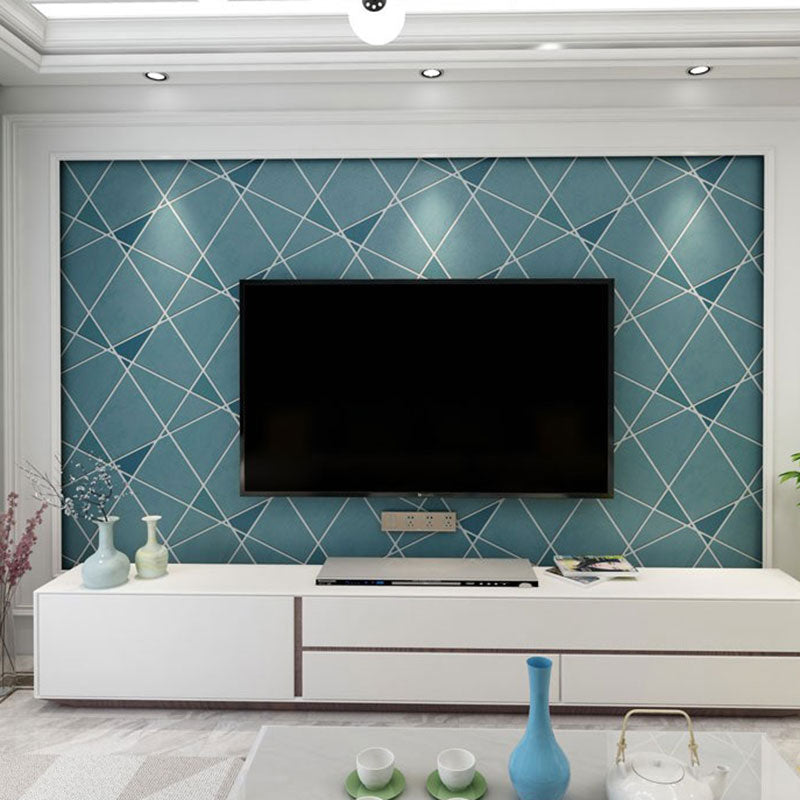 Neutral Color Flock Textured Wallpaper 31'L x 20.5"W Color Block Wall Decor for Accent Wall Clearhalo 'Modern wall decor' 'Modern' 'Wallpaper' Wall Decor' 1049379