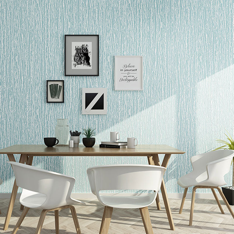 Soft Color Metallic Effect Wallpaper Roll Stain-Resistant Wall Covering for Living Room Light Blue Clearhalo 'Modern wall decor' 'Modern' 'Wallpaper' Wall Decor' 1049469