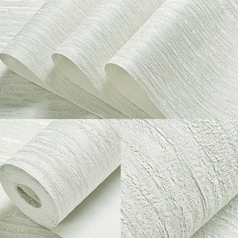 Soft Color Metallic Effect Wallpaper Roll Stain-Resistant Wall Covering for Living Room Light Gray Clearhalo 'Modern wall decor' 'Modern' 'Wallpaper' Wall Decor' 1049479