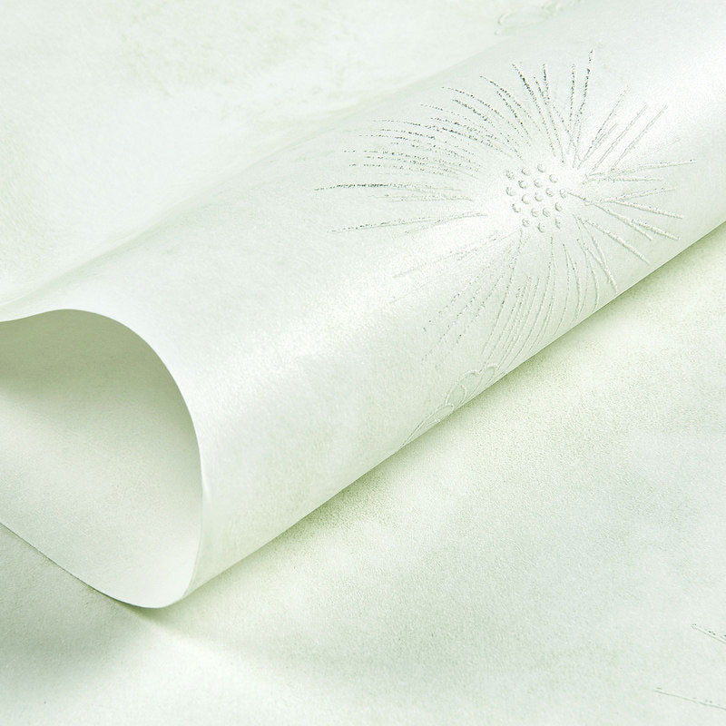 Moisture-Resistant Floral Design Wallpaper Roll Rustic Wall Decor for Coffee Shop, 20.5" by 33' Clearhalo 'Country wall decor' 'Rustic' 'Wallpaper' Wall Decor' 1049675