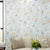 Dense Flower Design Wallpaper for Living Room Countryside Wall Covering, 20.5"W x 31'L, Non-Pasted Light Blue Clearhalo 'Country wall decor' 'Rustic' 'Wallpaper' Wall Decor' 1049682