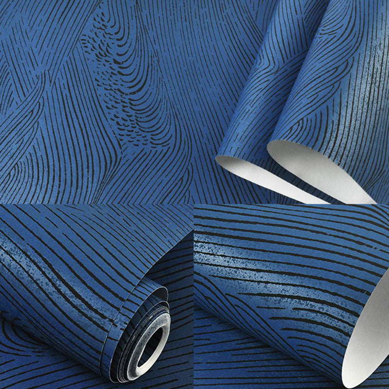 Mountain Wallpaper Roll in Soft Color Non-Woven Fabric Wall Decor for Living Room, 33' by 20.5" Clearhalo 'Modern wall decor' 'Modern' 'Wallpaper' Wall Decor' 1049699