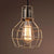 Brass Finish Globe Pendant Lighting Fixture Industrial Metal 1 Bulb Kitchen Hanging Lamp with Wire Frame Brass Clearhalo 'Art Deco Pendants' 'Cast Iron' 'Ceiling Lights' 'Ceramic' 'Crystal' 'Industrial Pendants' 'Industrial' 'Metal' 'Middle Century Pendants' 'Pendant Lights' 'Pendants' 'Tiffany' Lighting' 105549