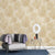 Trees and Leaves Wallpaper Roll 57.1 sq ft. Non-Woven Material Wall Covering for Bedroom Beige Clearhalo 'Modern wall decor' 'Modern' 'Wallpaper' Wall Decor' 1061936