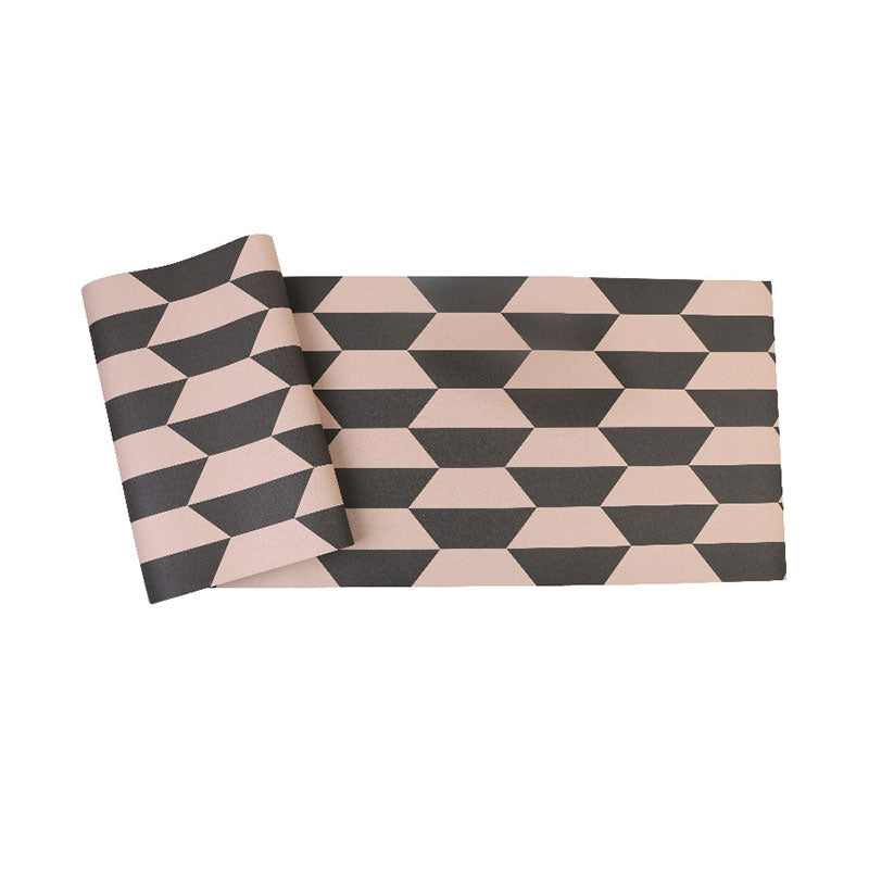 Color Block Wall Decor for Living Room Harlequin Wallpaper Roll in Natural Color, Stain-Resistant Clearhalo 'Wall Decor' 'Wallpaper' 1061964