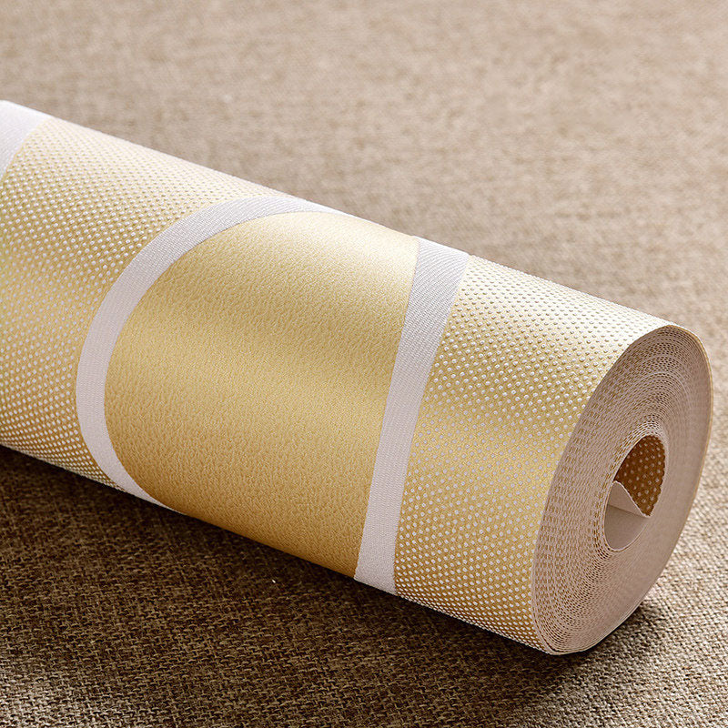 Decorative Trellis Wallpaper Roll Non-Woven Fabric Nordic Wall Covering for Bedroom, 33' by 20.5" Clearhalo 'Modern wall decor' 'Modern' 'Wallpaper' Wall Decor' 1062000