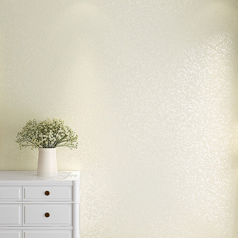 Nordic Textured Wallpaper Roll in Pastel Color Living Room Decor Wall Covering, 31' x 20.5" Light Gold Clearhalo 'Modern wall decor' 'Modern' 'Wallpaper' Wall Decor' 1062188