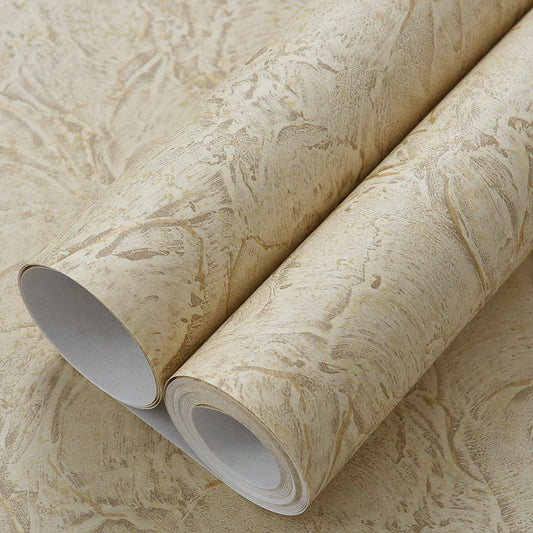 Neutral Color Textured Wall Decor Moisture-Resistant Wallpaper Roll for Bedroom, Non-Pasted Clearhalo 'Modern wall decor' 'Modern' 'Wallpaper' Wall Decor' 1062208