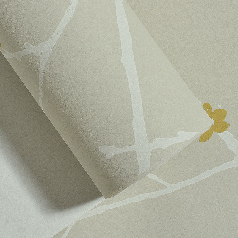 Countryside Wall Covering in Soft Color Branch Wallpaper Roll, 20.5-inch x 33-foot Clearhalo 'Country wall decor' 'Rustic' 'Wallpaper' Wall Decor' 1062259