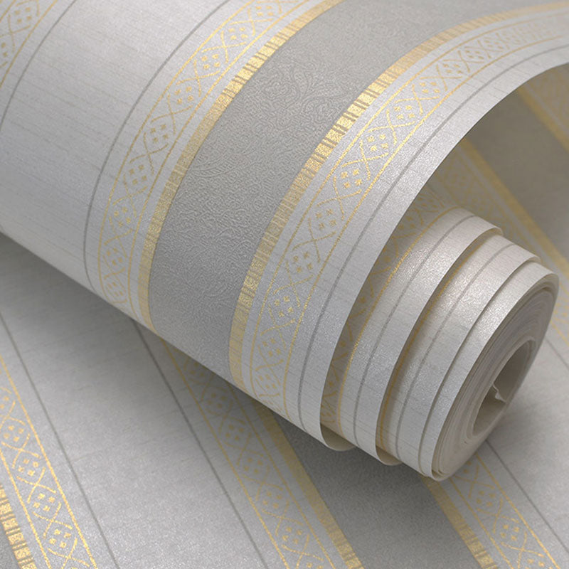 Vertical Stripe Wall Covering for Living Room Decoration Minimalist Wallpaper Roll, 31' x 20.5" Clearhalo 'Modern wall decor' 'Modern' 'Wallpaper' Wall Decor' 1063444