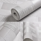 Minimalist Mosaic Effect Wall Decor in Natural Color Bathroom Wallpaper, 33'L x 20.5" Grey Clearhalo 'Modern wall decor' 'Modern' 'Wallpaper' Wall Decor' 1114622