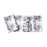 Industrial Oil Painting Wallpaper Roll for Dining Room, Grey and Yellow, 33-foot x 20.5-inch Clearhalo 'Industrial wall decor' 'Industrial' 'Wallpaper' Wall Decor' 1116454