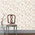 Natural Color Blossoms Wall Decor Moisture-Resistant Wallpaper Roll for Dining Room Red Clearhalo 'Country wall decor' 'Rustic' 'Wallpaper' Wall Decor' 1116595