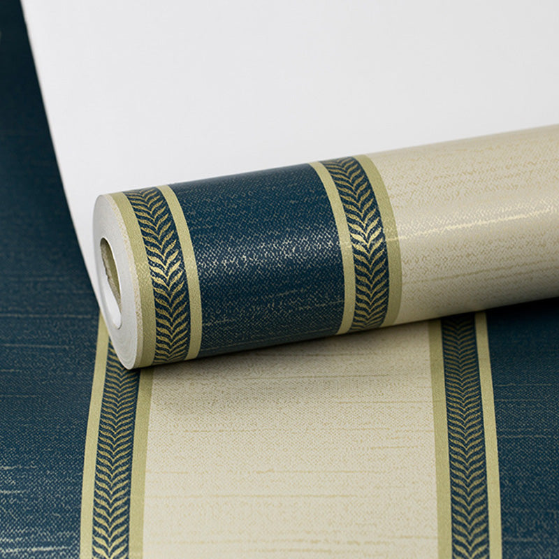 Vertical Stripe Wallpaper Roll for Bedroom Decor 33' x 20.5" Wall Covering in Natural Color, Stain-Resistant Clearhalo 'Modern wall decor' 'Modern' 'Wallpaper' Wall Decor' 1116784