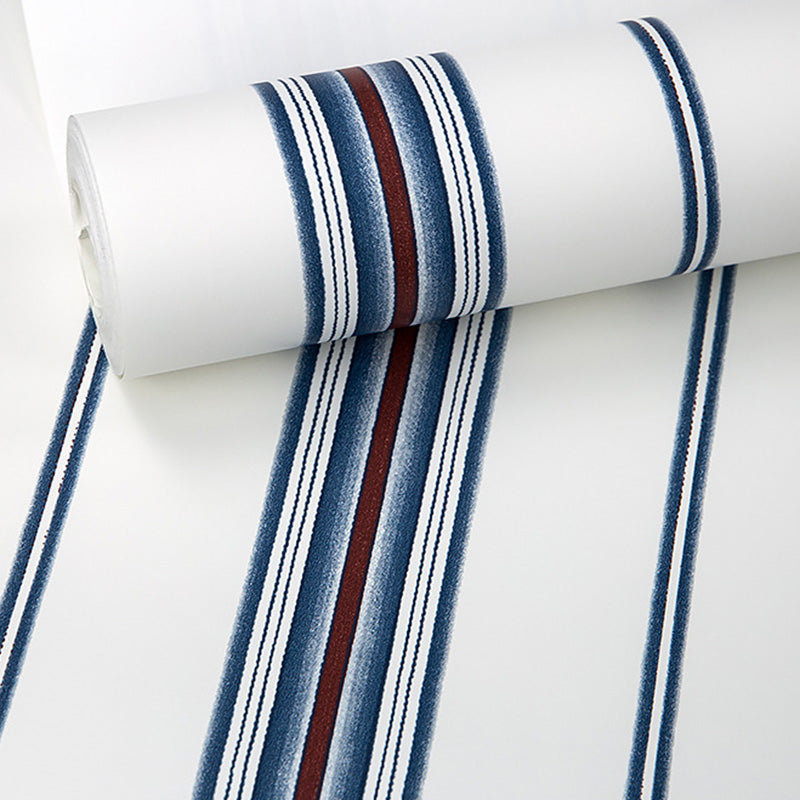 Stain-Resistant Vertical Stripes Wall Covering 20.5" by 33' Minimalist Wallpaper for Home Decoration Clearhalo 'Modern wall decor' 'Modern' 'Wallpaper' Wall Decor' 1116870