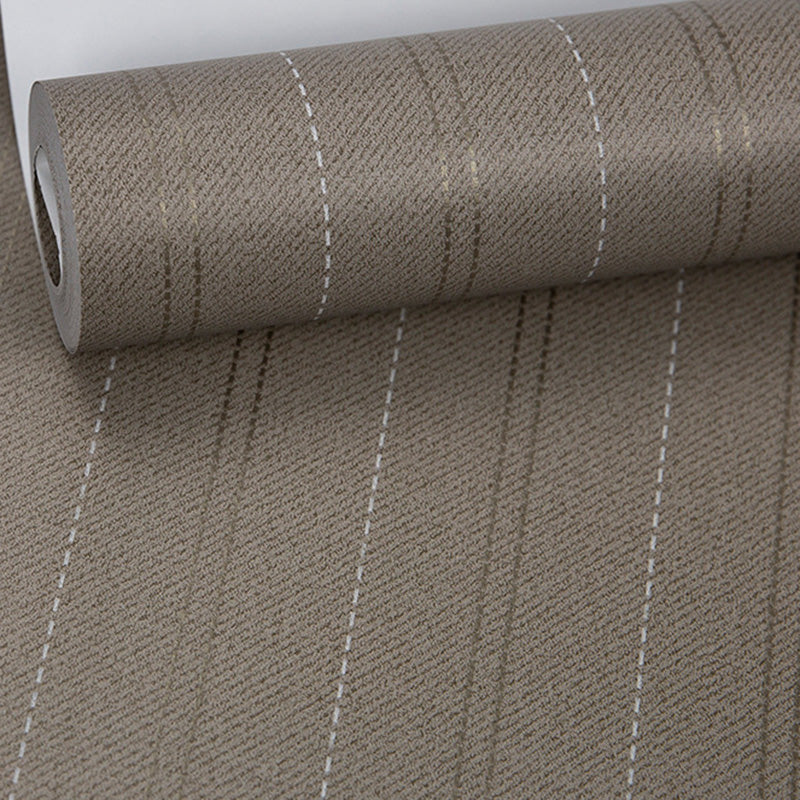 Latitudinal Stripes Wallpaper for Living Room Decor Contemporary Wall Covering, 20.5"W x 33'L Clearhalo 'Modern wall decor' 'Modern' 'Wallpaper' Wall Decor' 1116883