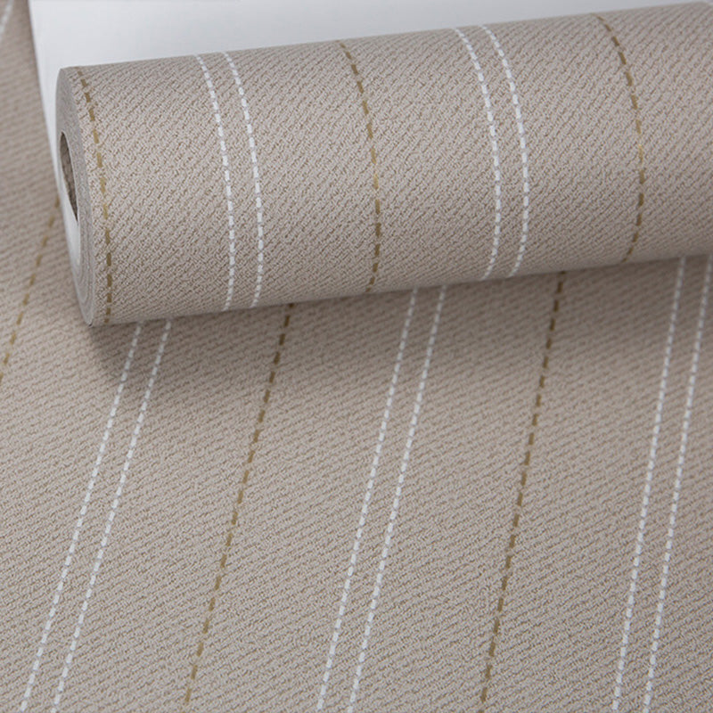 Latitudinal Stripes Wallpaper for Living Room Decor Contemporary Wall Covering, 20.5"W x 33'L Clearhalo 'Modern wall decor' 'Modern' 'Wallpaper' Wall Decor' 1116886