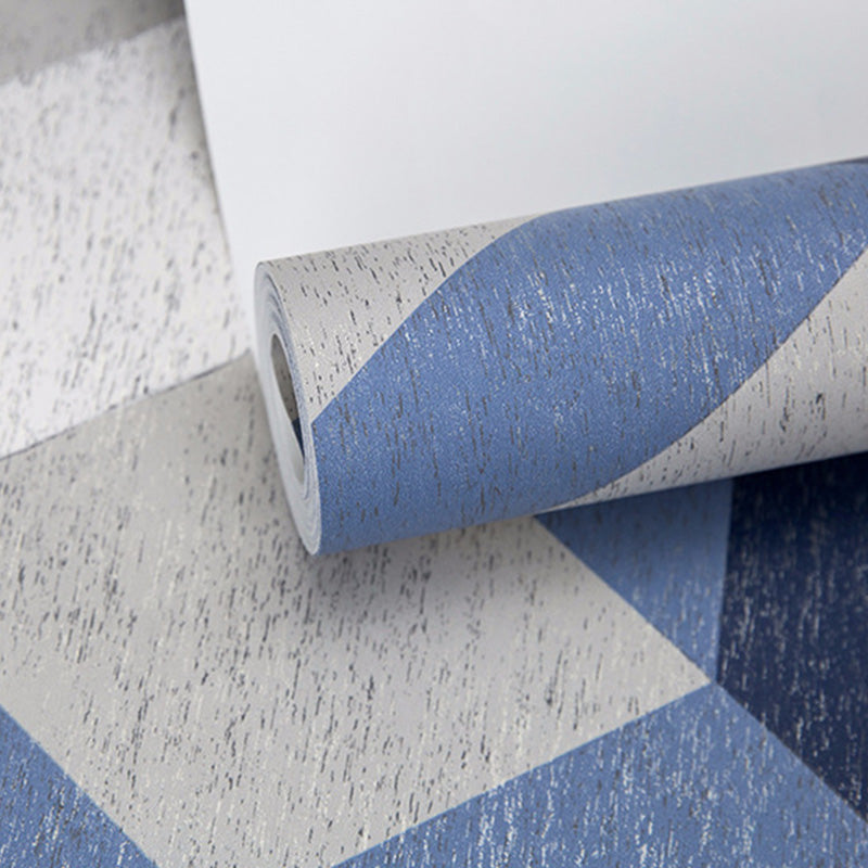 Contemporary Wall Decor in Natural Color Cubic Wallpaper Roll, 20.5" by 33', Non-Pasted Clearhalo 'Modern wall decor' 'Modern' 'Wallpaper' Wall Decor' 1116910