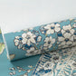 Countryside Flowers Wallpaper Roll in Neutral Color Guest Room Wall Decor, 20.5 in x 33 ft Aqua Clearhalo 'Country wall decor' 'Rustic' 'Wallpaper' Wall Decor' 1118053