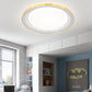 Macaron Modern Circular Ceiling Mount Light Acrylic Undertint LED Ceiling Lamp for Office Clearhalo 'Ceiling Lights' 'Close To Ceiling Lights' 'Close to ceiling' 'Flush mount' Lighting' 112004