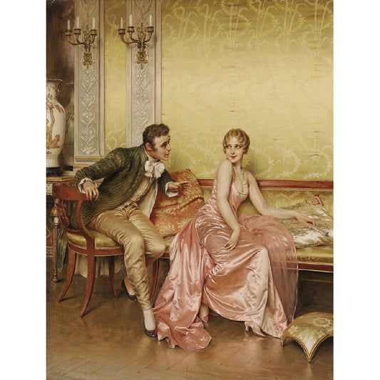 Illustration Oil Painting Wall Mural Full Size Wall Art for Fireplace, Made to Measure