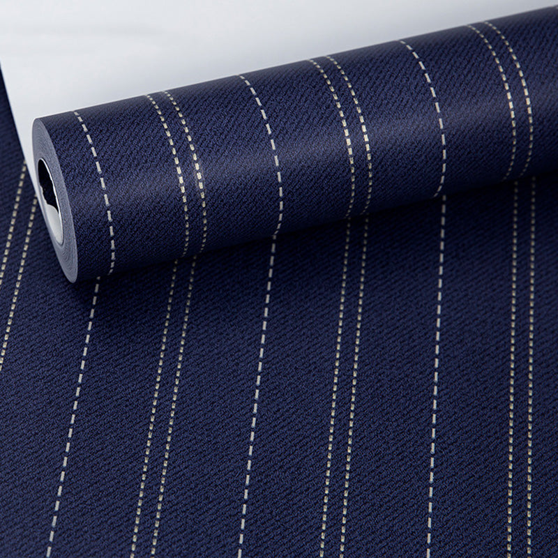 Vertical Stripes Wallpaper Roll for Accent Wall, Neutral Color, 33-foot x 20.5-inch Clearhalo 'Modern wall decor' 'Modern' 'Wallpaper' Wall Decor' 1122597