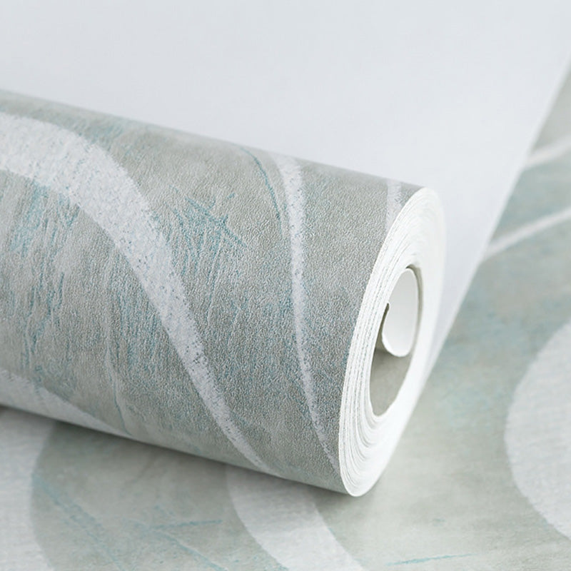 Abstract Waving Lines Wall Decor in Neutral Color Guest Room Wallpaper Roll, 20.5"W x 33'L Clearhalo 'Modern wall decor' 'Modern' 'Wallpaper' Wall Decor' 1122667
