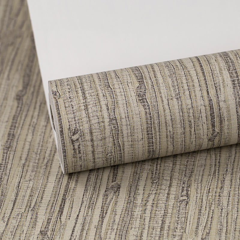 Natural Color Contemporary Wall Covering 20.5" by 33' Wood Look Wallpaper Roll for Home Decoration Clearhalo 'Modern wall decor' 'Modern' 'Wallpaper' Wall Decor' 1122938