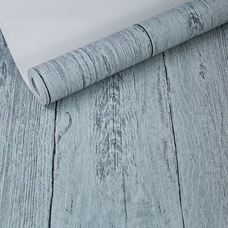 Wooden Stripes Wall Covering in Neutral Color Non-Woven Material Wallpaper for Coffee Shop, 57.1 sq ft. Clearhalo 'Country wall decor' 'Rustic' 'Wallpaper' Wall Decor' 1123083