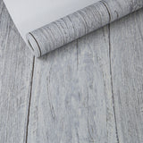 Nordic Faux Wood Wallpaper Roll in Pastel Color Dining Room Decorative Wall Covering, 33' x 20.5" Clearhalo 'Country wall decor' 'Rustic' 'Wallpaper' Wall Decor' 1123109