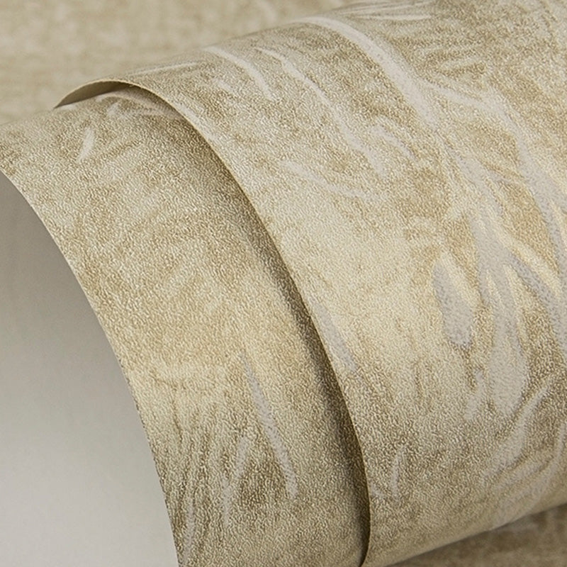 Wood Look Wall Covering 33' by 20.5" Wallpaper for Bedroom Decoration, Non-Pasted Yellow Clearhalo 'Country wall decor' 'Rustic' 'Wallpaper' Wall Decor' 1123182