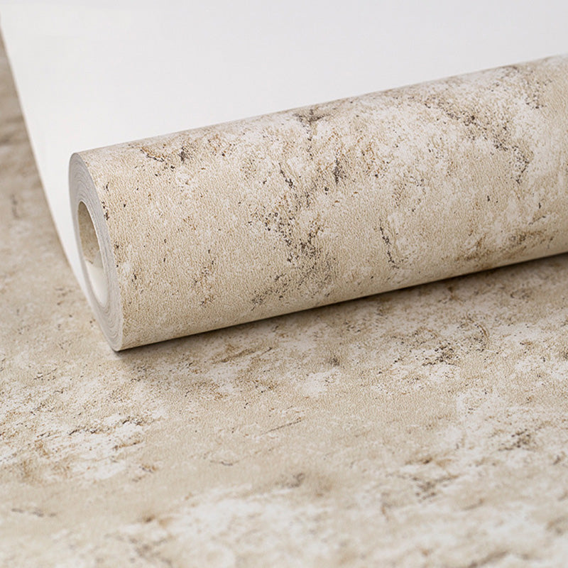 Contemporary Marble Effect Wall Decor for Bedroom, 20.5"W x 33'L Wallpaper in Natural Color Clearhalo 'Modern wall decor' 'Modern' 'Wallpaper' Wall Decor' 1123207