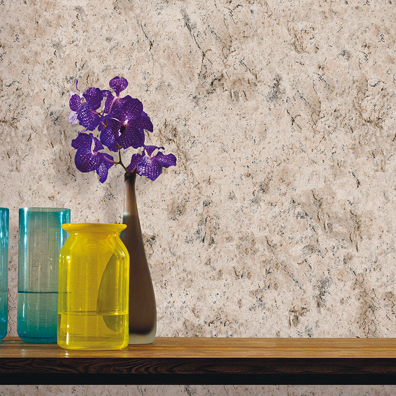 Contemporary Marble Effect Wall Decor for Bedroom, 20.5"W x 33'L Wallpaper in Natural Color Beige-Red Clearhalo 'Modern wall decor' 'Modern' 'Wallpaper' Wall Decor' 1123209