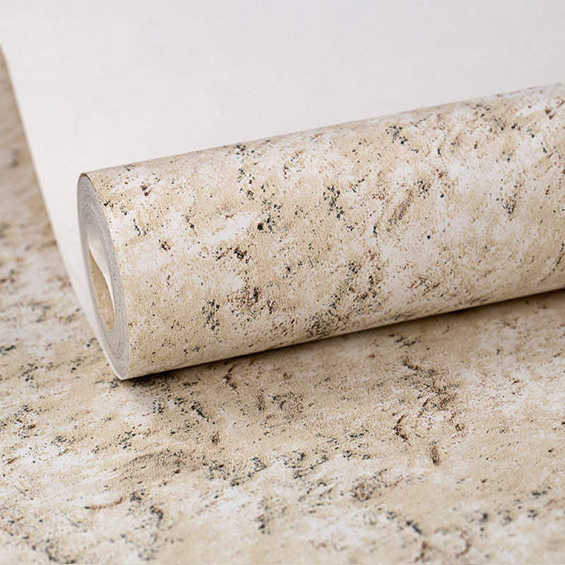 Contemporary Marble Effect Wall Decor for Bedroom, 20.5"W x 33'L Wallpaper in Natural Color Clearhalo 'Modern wall decor' 'Modern' 'Wallpaper' Wall Decor' 1123210