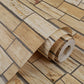 Natural Color Nordic Wall Covering 20.5" by 33' Brickwork Wallpaper Roll for Coffee Shop Clearhalo 'Country wall decor' 'Rustic' 'Wallpaper' Wall Decor' 1123325