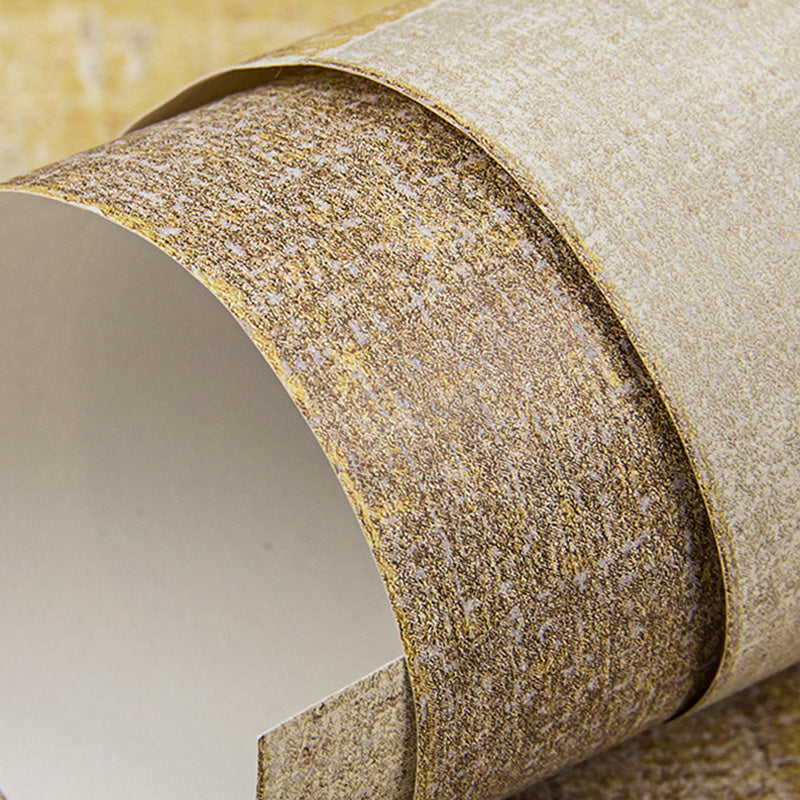 Distressed Surface Wallpaper Roll for Dining Room Decor, Natural Color, 33'L x 20.5"W Clearhalo 'Industrial wall decor' 'Industrial' 'Wallpaper' Wall Decor' 1123361
