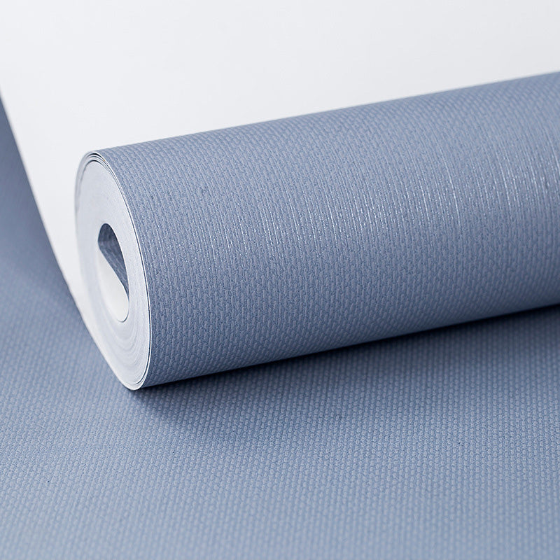 Linen Textured Wall Decor in Neutral Color Non-Woven Fabric Wallpaper for Home, 20.5"W x 33'L Clearhalo 'Modern wall decor' 'Modern' 'Wallpaper' Wall Decor' 1124016