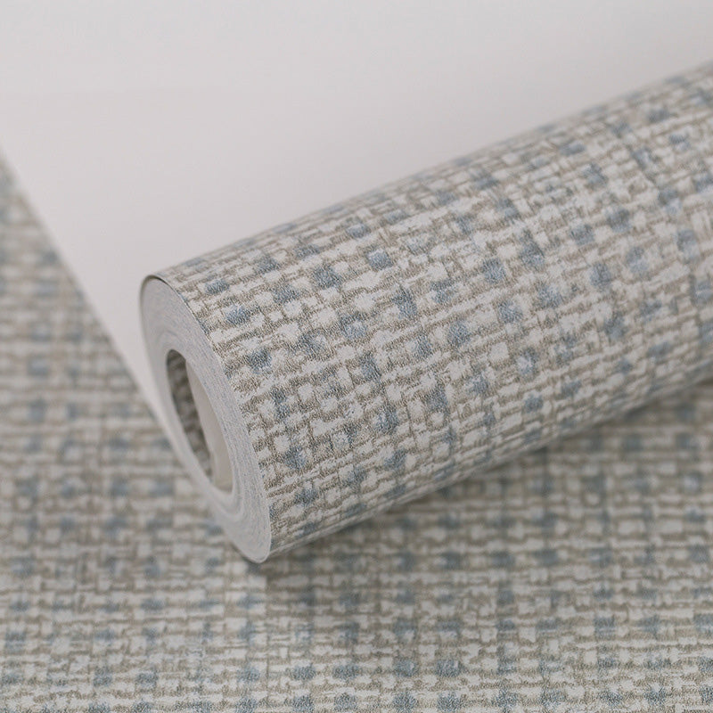 Water-Resistant Linen Surface Wallpaper Roll Non-Woven Fabric Simple Wall Decor for Bedroom Clearhalo 'Modern wall decor' 'Modern' 'Wallpaper' Wall Decor' 1124193