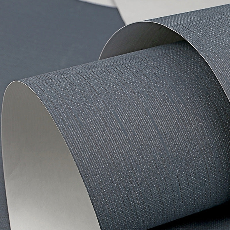 20.5" x 33' Textured Wallpaper Roll for Dining Room Non-Woven Wall Decor in Dark Color, Stain-Resistant Clearhalo 'Modern wall decor' 'Modern' 'Wallpaper' Wall Decor' 1124287