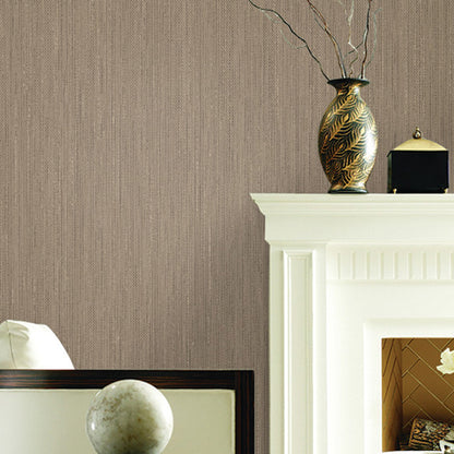 20.5" x 33' Textured Wallpaper Roll for Dining Room Non-Woven Wall Decor in Dark Color, Stain-Resistant Flaxen Clearhalo 'Modern wall decor' 'Modern' 'Wallpaper' Wall Decor' 1124289