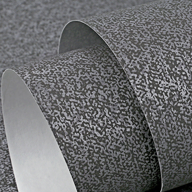 Postmodern Gilding Wall Covering in Dark Color Bedroom Decorative Wallpaper, 33 ft. x 20.5 in Grey Clearhalo 'Modern wall decor' 'Modern' 'Wallpaper' Wall Decor' 1124952