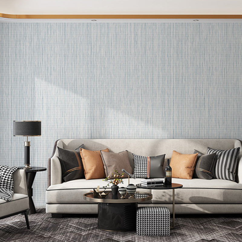 Simple Vertical Stripe Wallpaper for Home Decoration, 20.5"W x 31'L Wall Covering in Neutral Color Grey Clearhalo 'Modern wall decor' 'Modern' 'Wallpaper' Wall Decor' 1125032