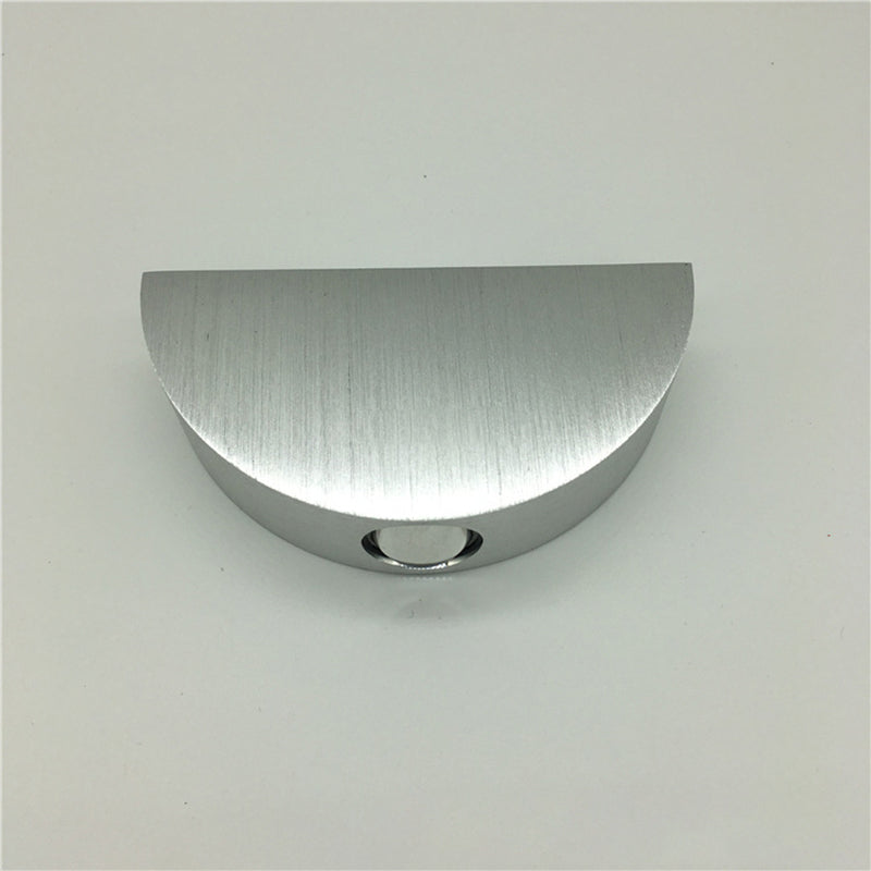 Silver Half-Circle Wall Light Kit Minimalist Aluminum LED Sconce Lighting in Blue/Red/Multi-Colored Light Clearhalo 'Cast Iron' 'Glass' 'Industrial' 'Modern wall lights' 'Modern' 'Tiffany' 'Traditional wall lights' 'Wall Lamps & Sconces' 'Wall Lights' Lighting' 1125818