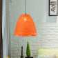 Weave Tapered Pendant Lamp Lodge Style 1 Light Dining Table Hanging Light Fixture in Orange/Brown Clearhalo 'Ceiling Lights' 'Modern Pendants' 'Modern' 'Pendant Lights' 'Pendants' Lighting' 1126799