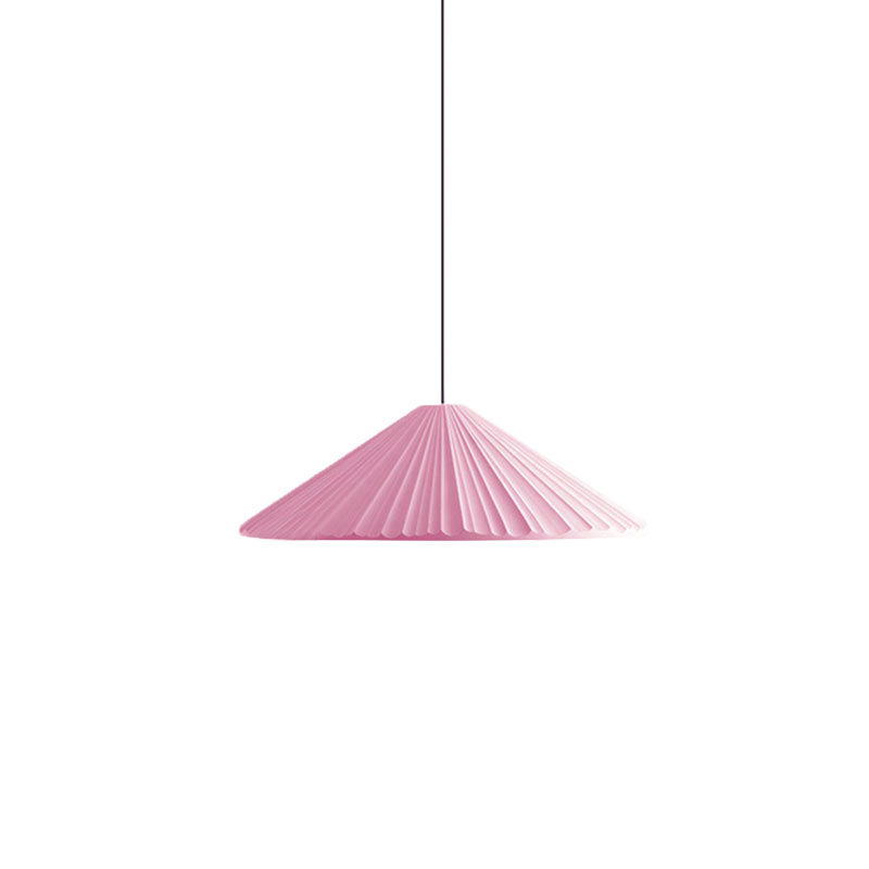 White/Pink/Blue Ribbed Cone Pendant Light Nordic Style 1 Light Living Room Hanging Lamp, 8"/12.5"/16" Diameter Clearhalo 'Art Deco Pendants' 'Cast Iron' 'Ceiling Lights' 'Ceramic' 'Crystal' 'Industrial Pendants' 'Industrial' 'Metal' 'Middle Century Pendants' 'Modern Pendants' 'Modern' 'Pendant Lights' 'Pendants' 'Tiffany' Lighting' 1126837