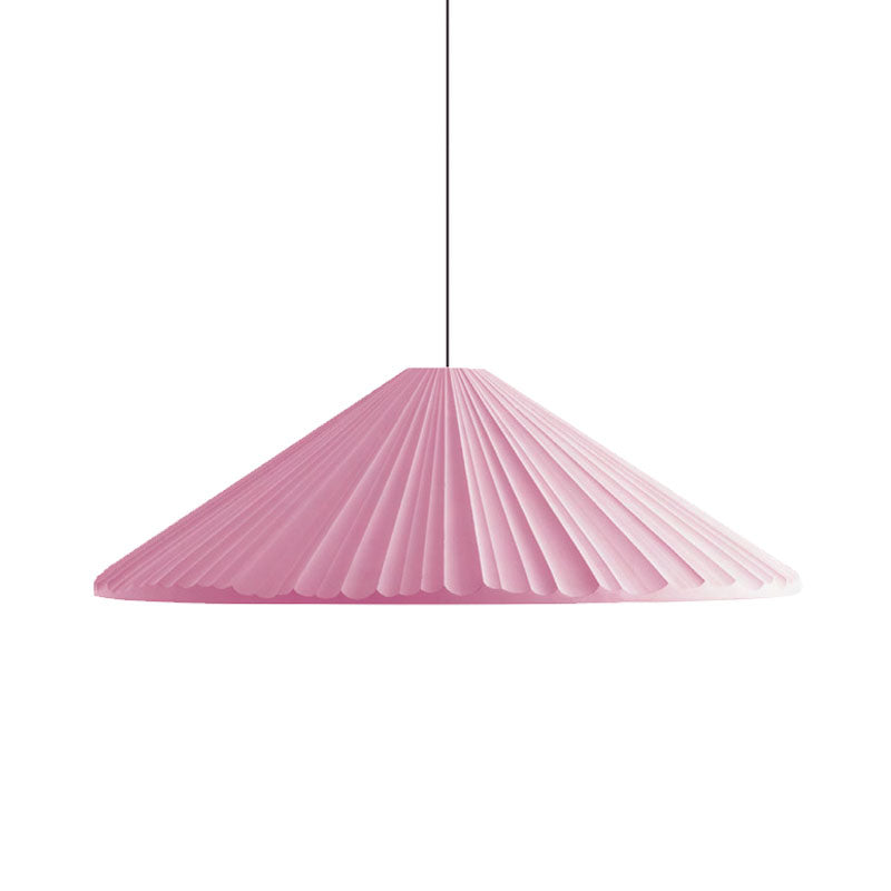 White/Pink/Blue Ribbed Cone Pendant Light Nordic Style 1 Light Living Room Hanging Lamp, 8"/12.5"/16" Diameter Clearhalo 'Art Deco Pendants' 'Cast Iron' 'Ceiling Lights' 'Ceramic' 'Crystal' 'Industrial Pendants' 'Industrial' 'Metal' 'Middle Century Pendants' 'Modern Pendants' 'Modern' 'Pendant Lights' 'Pendants' 'Tiffany' Lighting' 1126863