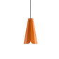 Metallic Tapered Pendant Light Fixture Macaron Style 1 Light Restaurant Hanging Lamp in Blue/Green/Orange Clearhalo 'Ceiling Lights' 'Modern Pendants' 'Modern' 'Pendant Lights' 'Pendants' Lighting' 1127440