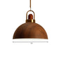 Rustic Style Hanging Light Wood Single Light Brown Pendant Lamp for Living Room Kitchen Clearhalo 'Ceiling Lights' 'Modern Pendants' 'Modern' 'Pendant Lights' 'Pendants' Lighting' 1127790