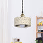 Minimalist Undertint Pendant Light Drum Shaped Single Head Cement Suspension Light for Kitchen Clearhalo 'Ceiling Lights' 'Modern Pendants' 'Modern' 'Pendant Lights' 'Pendants' Lighting' 1127901