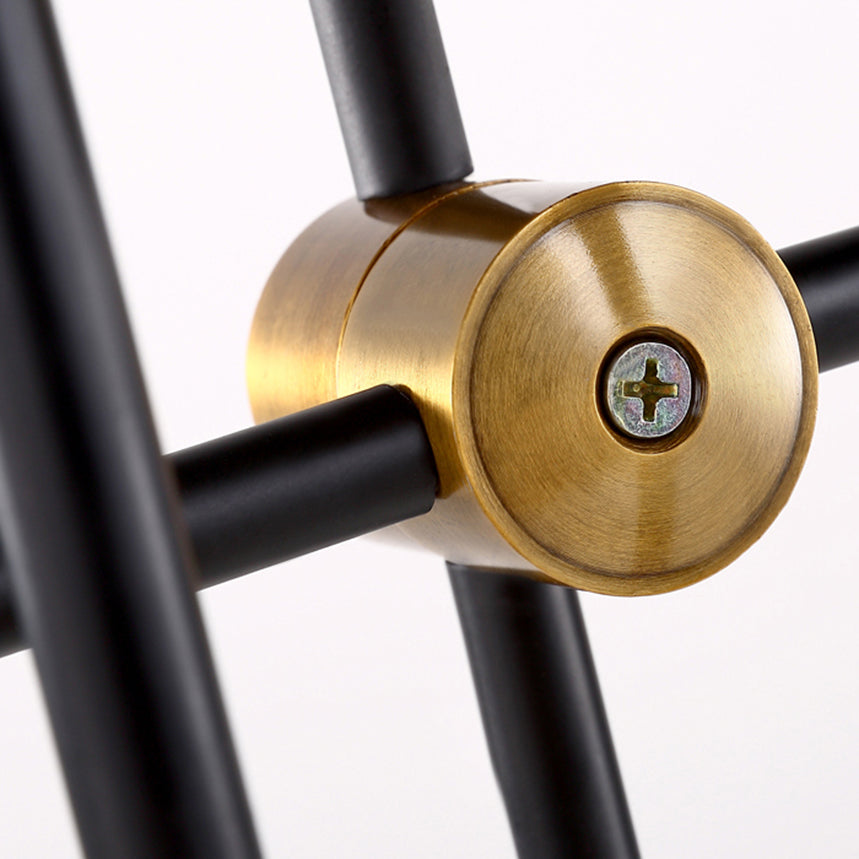 Modernist Exposed Ceiling Lamp Metallic 2/3 Lights Living Room Black Pendant Lighting with Opal Glass Ball Shade Clearhalo 'Ceiling Lights' 'Chandeliers' 'Modern Chandeliers' 'Modern' Lighting' 113029